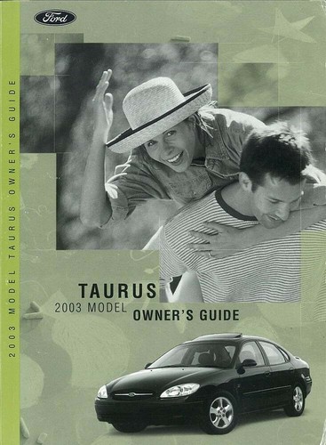 2003 ford taurus - taurus, owner's